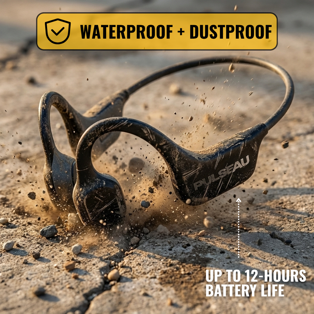 PulseAU Pro - Bone Conduction Headphones PulseAU